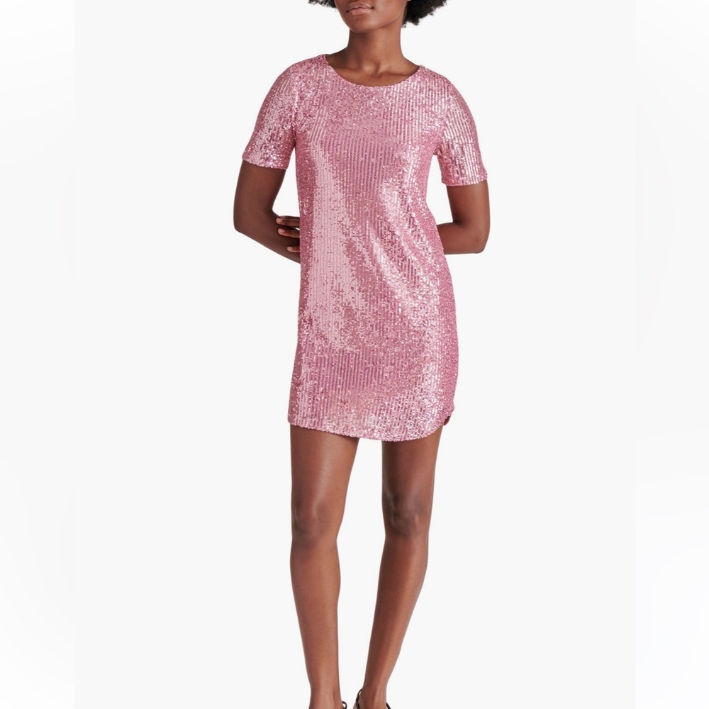 Steve Madden Pink Sequin Dress